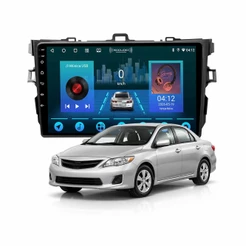 Multimídia Corolla 2009 A 2014 9" 2+64gb Quadcore Carplay Gps