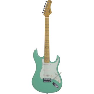 Guitarra Elétrica Stratocaster Tagima Tg530 Surf green Escala Clara Com Cabo P10