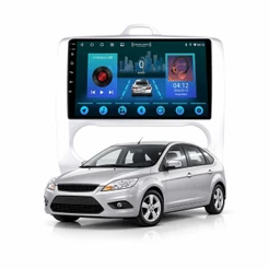 Multimídia Ford Focus 2009 A 2013 2ram 64gb Carplay Android Gps Bluetooth 9p
