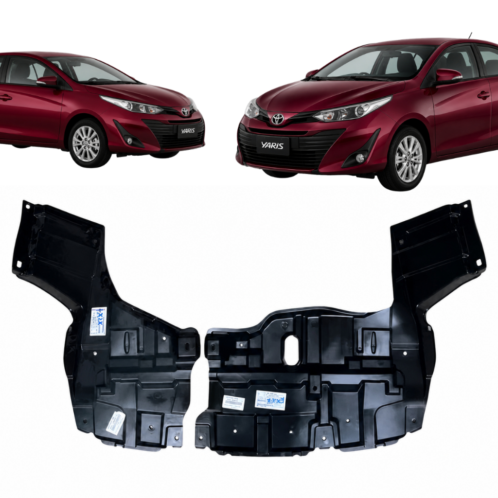 Defletor Original Inferior Do Parachoque Yaris 2018 2019 2020 2021