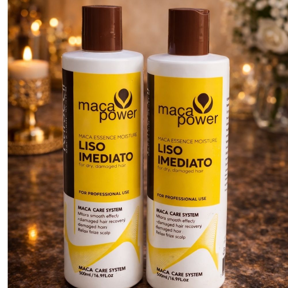 Kit 2 Escova Progressiva Karmeell Hair 500g Alisamento Profissional Lisoterapia Redutor de Volume