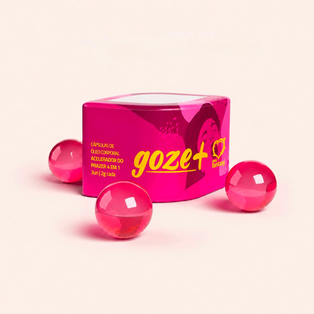 Bolinhas Explosivas Goze+ Acelerador do Prazer Feminino