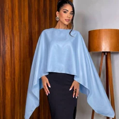 Lenço Elegante Multifuncional Echarpe para Vestidos de Festa, Casamentos e Eventos Especiais REF:01