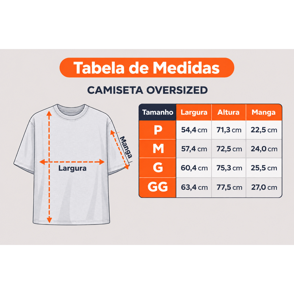 Detalhes do Camiseta Larga OverSized Feminina Boca LacConcept7