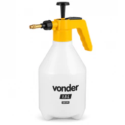 Pulverizador Manual 1,5L com Compressão Prévia e Bico Regulável Vonder