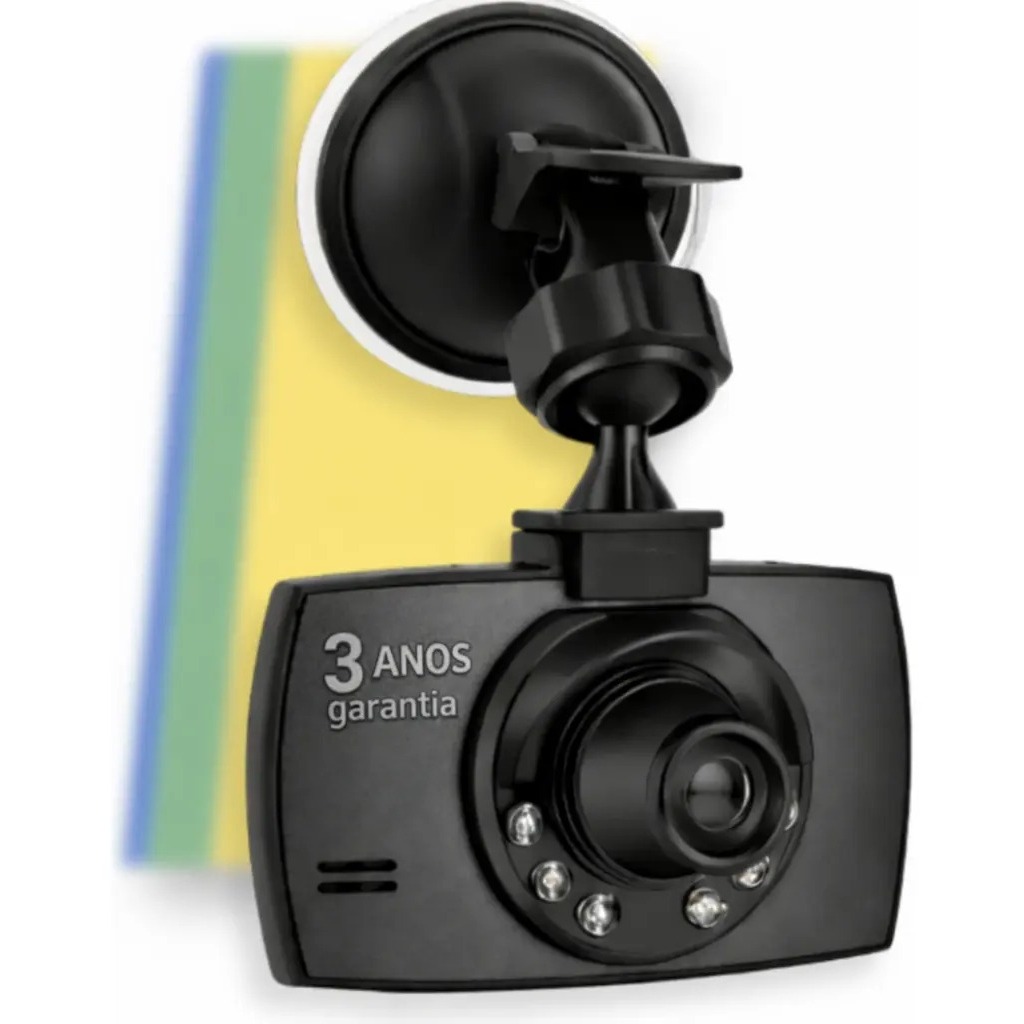 Camera Automotiva De Alta Definicao Noturna Inteligent Veicular Dashcam Gravadora Painel