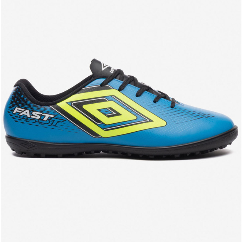 Chuteira de Society Umbro Fast II Chuteira Society Masculino Futebol Campo Sintético Trava Baixa