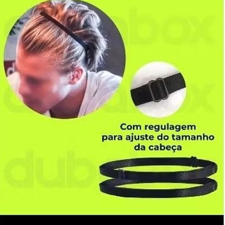 Kit 3 Tiaras Elásticas unissex Reguláveis|Tiara Fitness Esportiva Academia