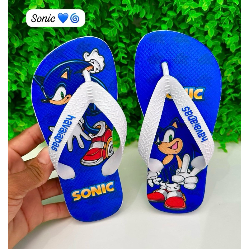 Chinelo Menino Infantil Hulk Sonic Minecraft | Confortável