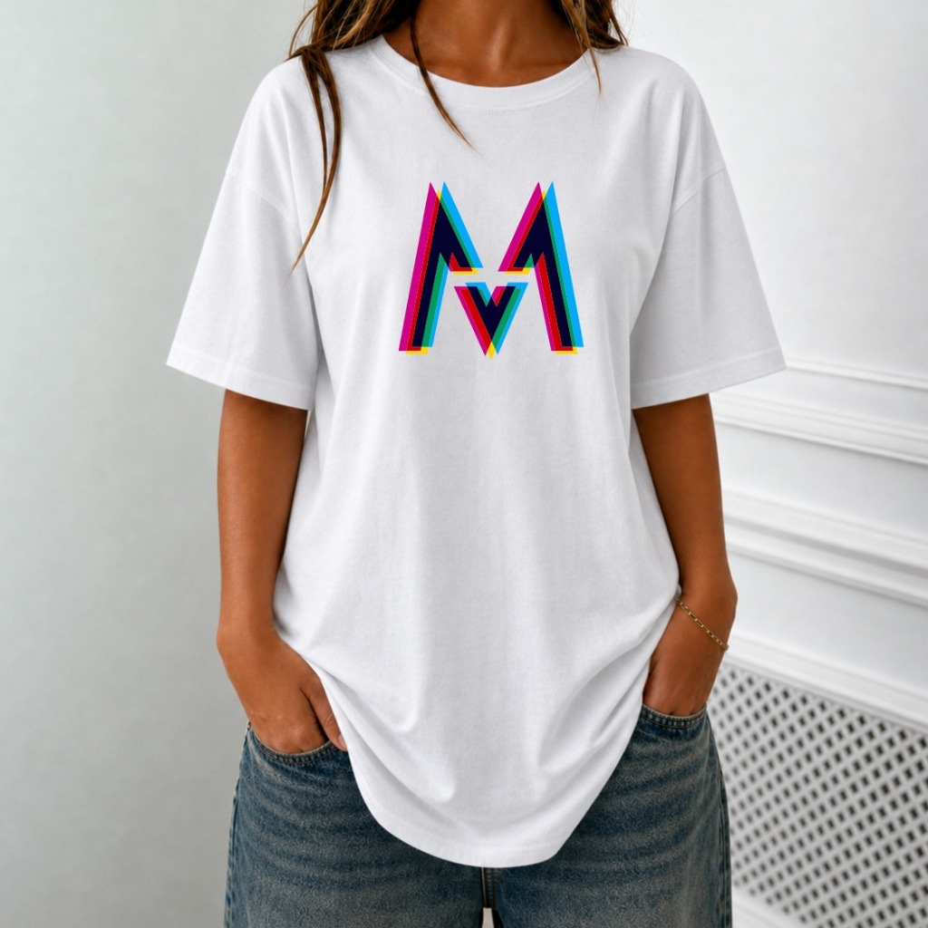 Camiseta Oversized Maroon 5 Estampada Banda Pop Rock Logo Algodão Minimalista Feminina Unissex
