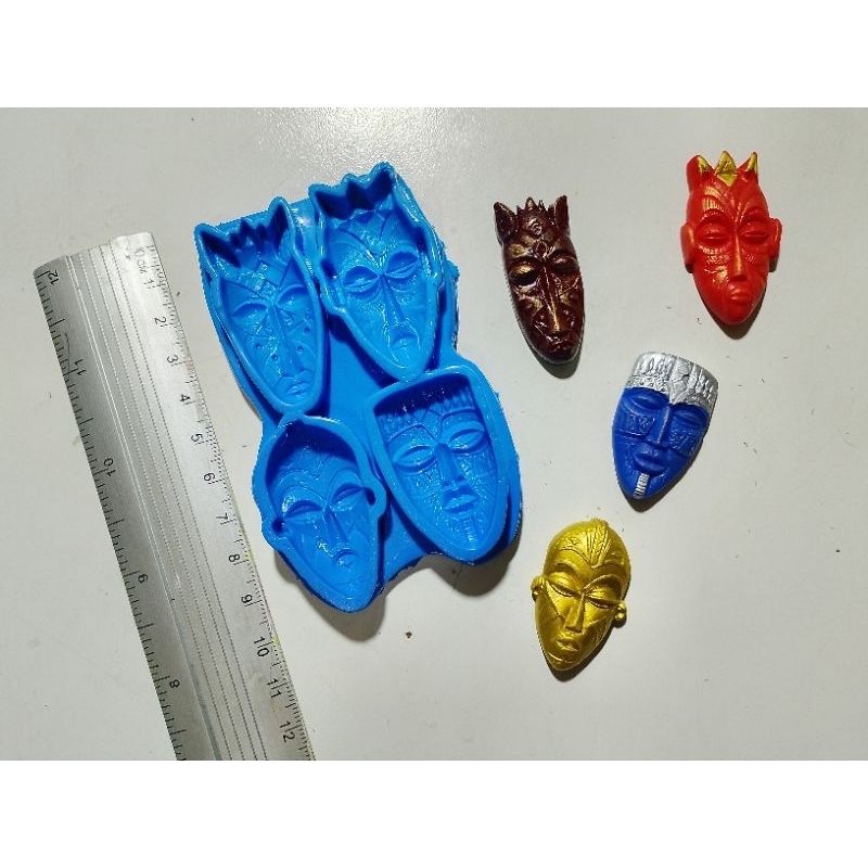 Máscaras africanas modelo 2 — imagem 2 de 2