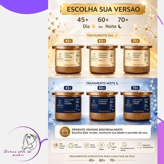 Natura Chronos Derma Creme Facial Antissinais Refil: Hidratação Profunda para Pele Madura