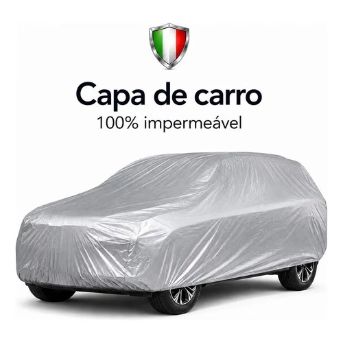 "Proteja Seu Carro: Capa Impermeável por R$34,99 ☔"