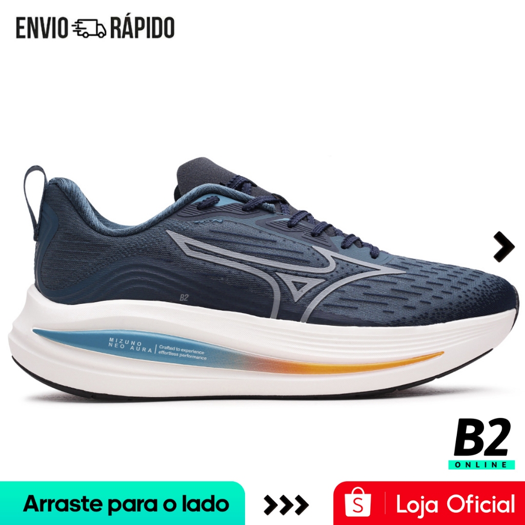 Tênis Mizuno Neo Aura Masculino Original com Nota Fiscal e Garantia