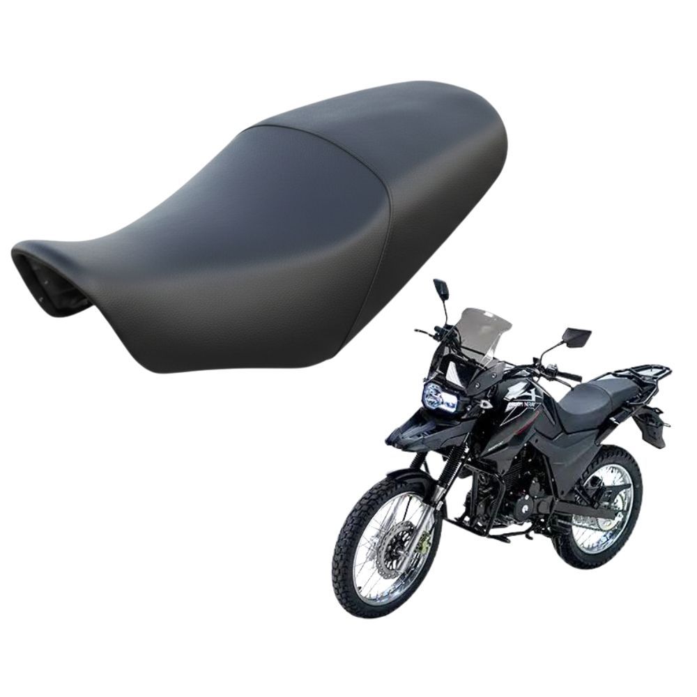 Capa Para Banco Moto Shineray SHI 175 2022 A 2024 Preta