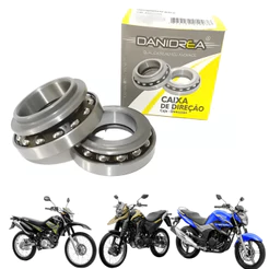 Caixa de Direcao Original Moto Rolamento Yamaha Danidrea Fazer 250 2005 A 2017 Lander 250 2007 A 2026 Tenere 250