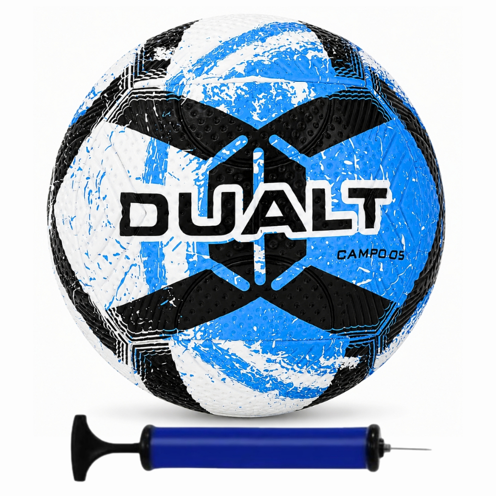 Bola Dualt Recreativa Campo e Futsal + Bomba de Ar