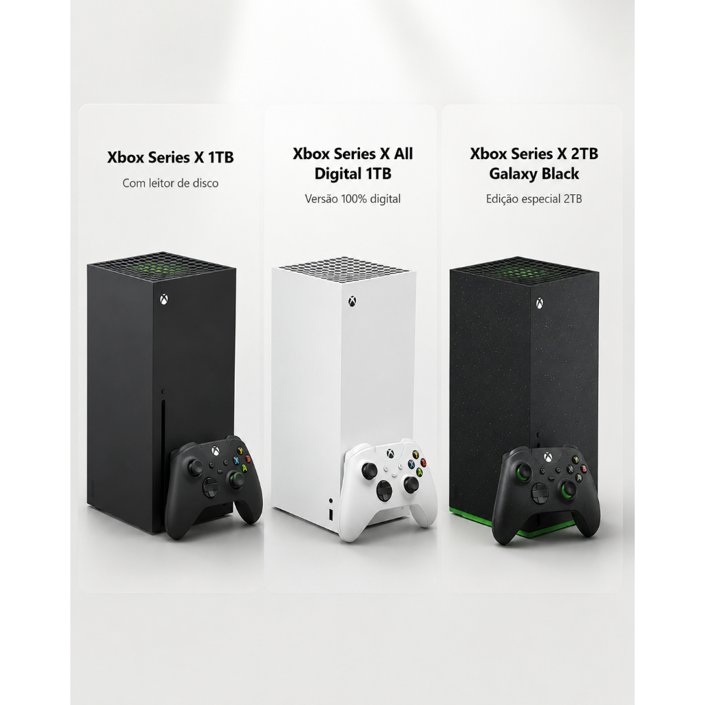 Lançamento  Xbox Series X 1TB   - NOVO, ORIGINAL, LACRADO! + NF