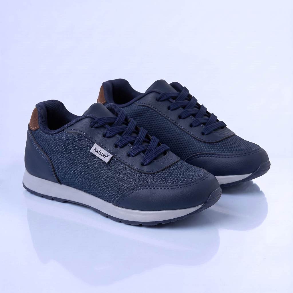 Kidstep Tenis Escolar Infantil Masculino Jogging Marinho 28 ao 36