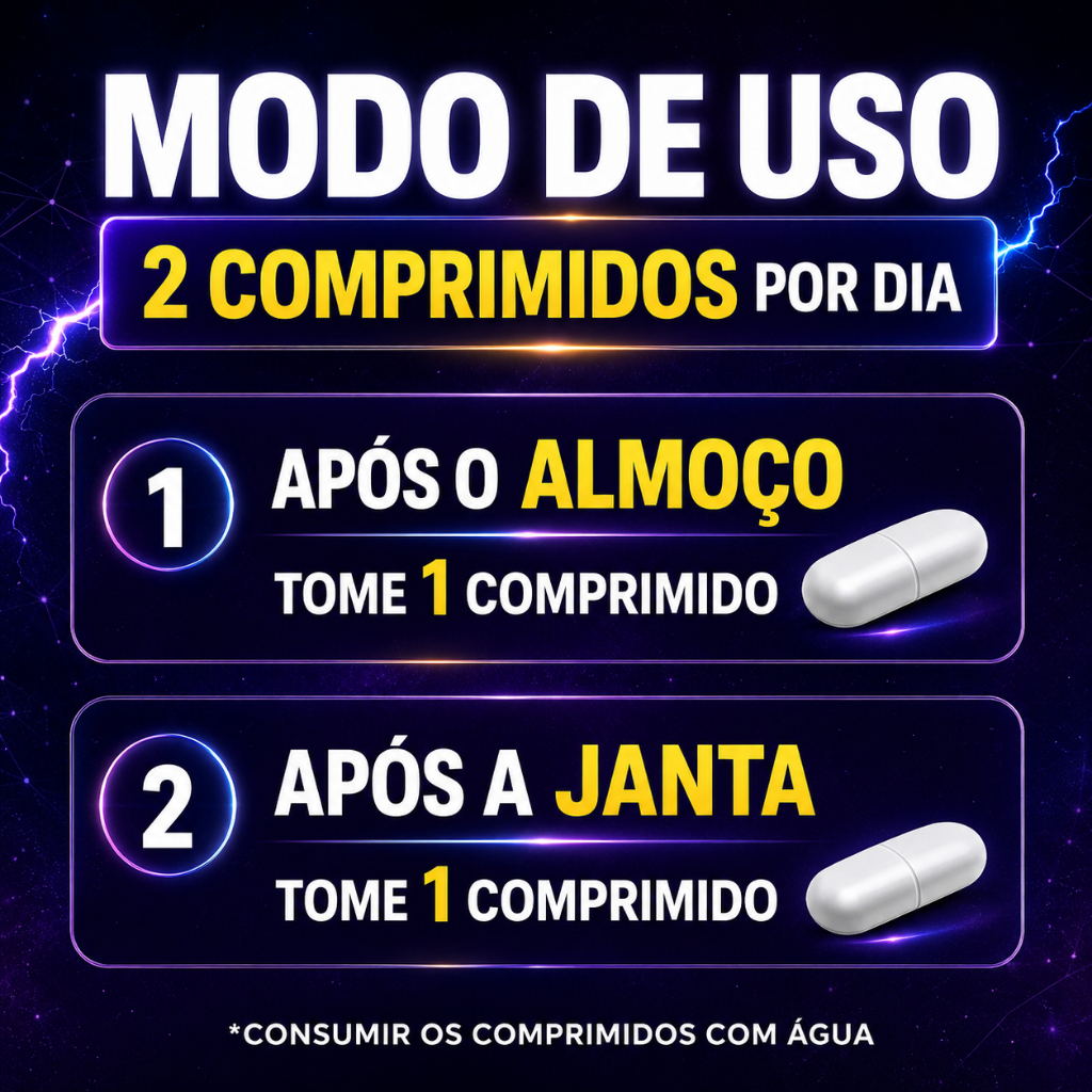 KIT 3 Magnésio Treonato Treonina 1000mg 60 Comprimidos Suplemento Alimentar - Envio em 24h