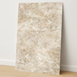 Kit até 40 Placas Revestimento Flexível Decorativo Travertino Grande 90x50cm