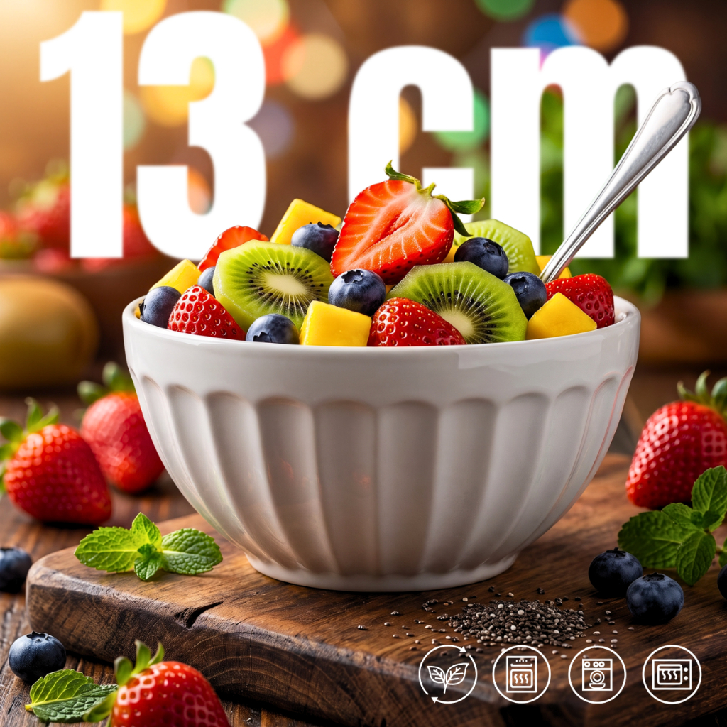 Bowl Roma Poá Branco Decorativo Mini Tigela Com Relevo Cerâmica Esmaltado Restaurante Feijoada Sopa Açai Frutas