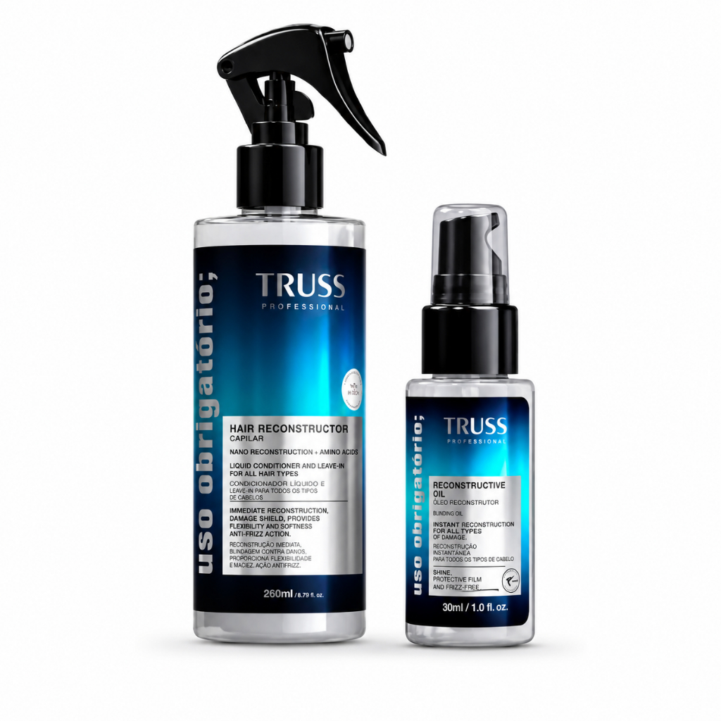 Kit Truss Uso Obrigatório - Spray 260ml + Óleo 30ml