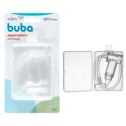 Aspirador Nasal De Sucção Buba Infantil Bebê Com Ponta e Estojo Sucção Com Ponta Original Buba