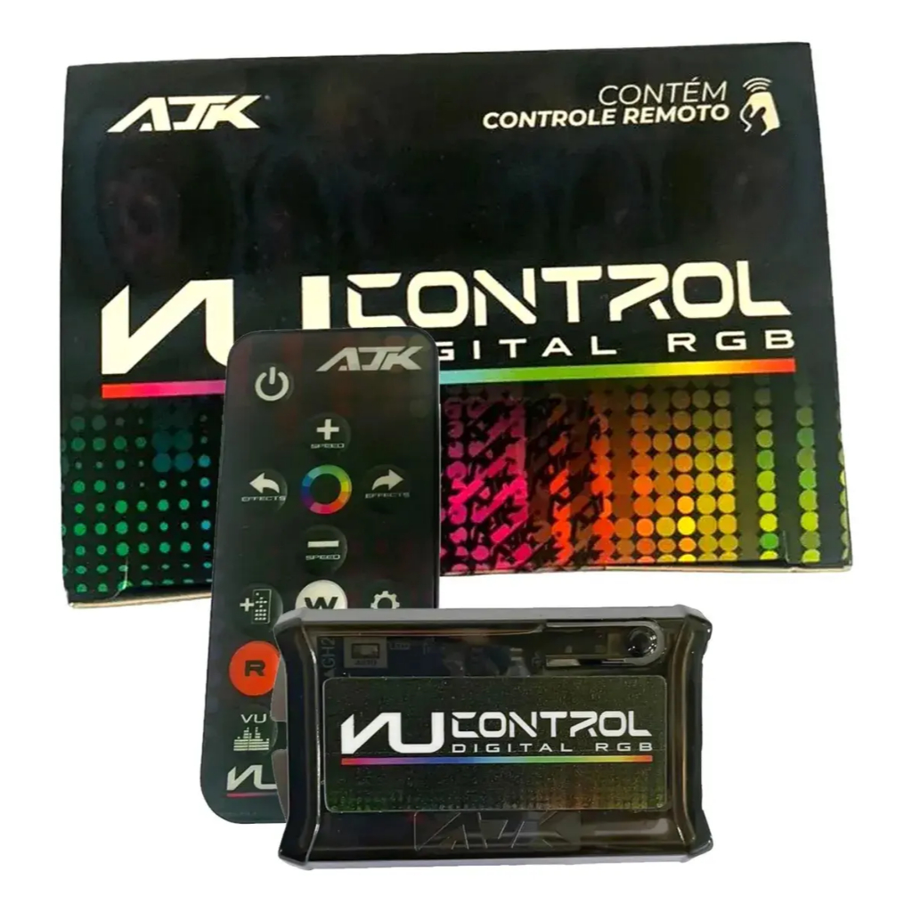 Central Rgb Digital Ajk Vu Control Modo Rítmico + Controle — imagem 2 de 2