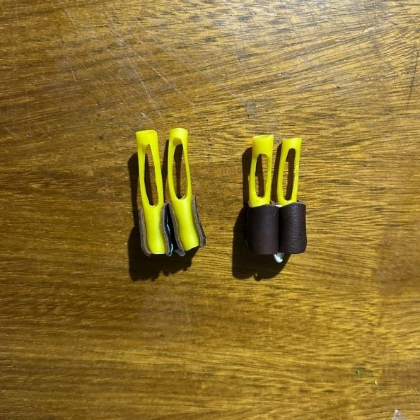 Kit Tubo de Soro Protetor Elástico para Aves – 2 Pares — imagem 2 de 2