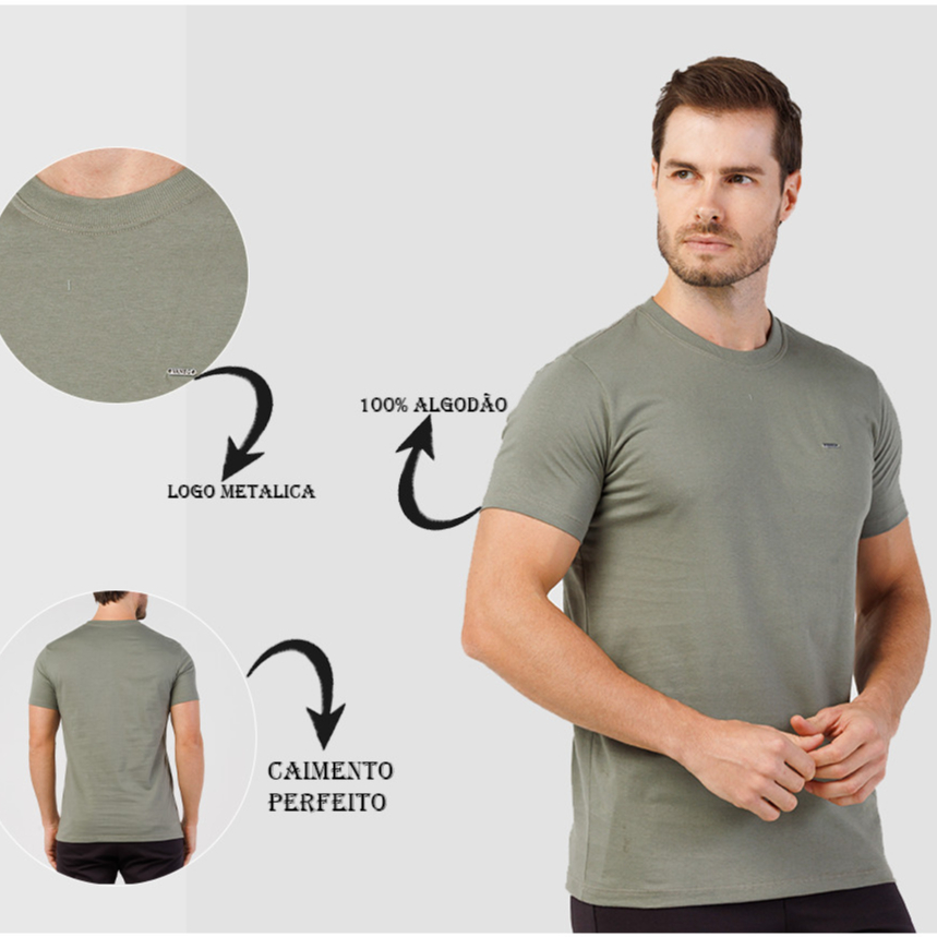 Camiseta 100% Algodão a mais vendida do mercado