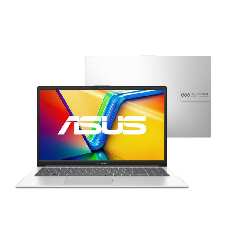 Notebook Asus Vivobook Go 15.6 Fhd De 256 Gb/8 Gb I3-n305 W11 - Cool Silver Prateado