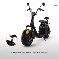 Amortecedor Dianteiro - Direto ou Esquerdo compatível com Scooter X7, X8, WX-07 e WX-10 Wehawk