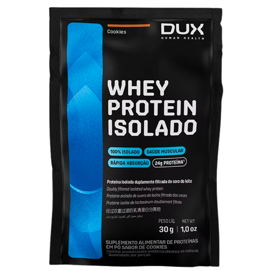 Whey Protein Isolado - COOKIES - Saches Unitarios 27g