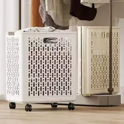 Cestos De Roupa Suja organizador com rodinhas de Lavanderia brinquedos Dobráveis Multiuso Portáteis Grande Capacidade