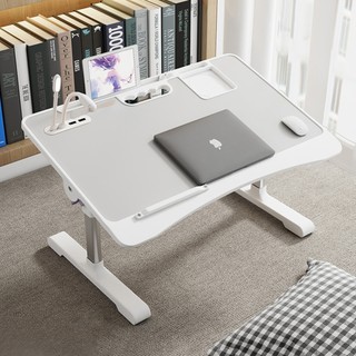 Mesinha Mesa Dobrável Notebook Cama Sofá Suporte Tablet Livros Ajustável USB Ventilador LED Leitura