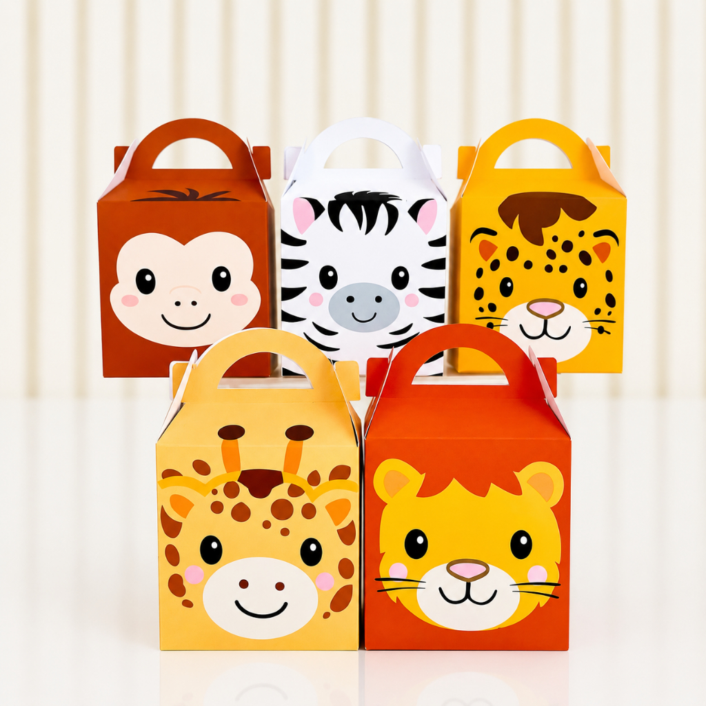 Maletinha personalizada safari, Maletinha animais safari, caixinha leão, lembrancinha animais