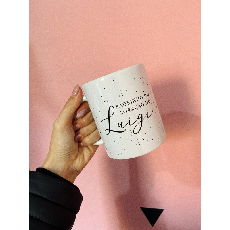 Caneca Branca Personalizada, Xícara Personalizada, Caneca Presente, Caneca Personalizada