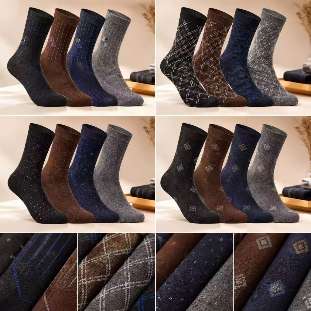 kit com 36  pares Meia social masculino adulto  meia homem social dia a dia TAM;40-46/8018