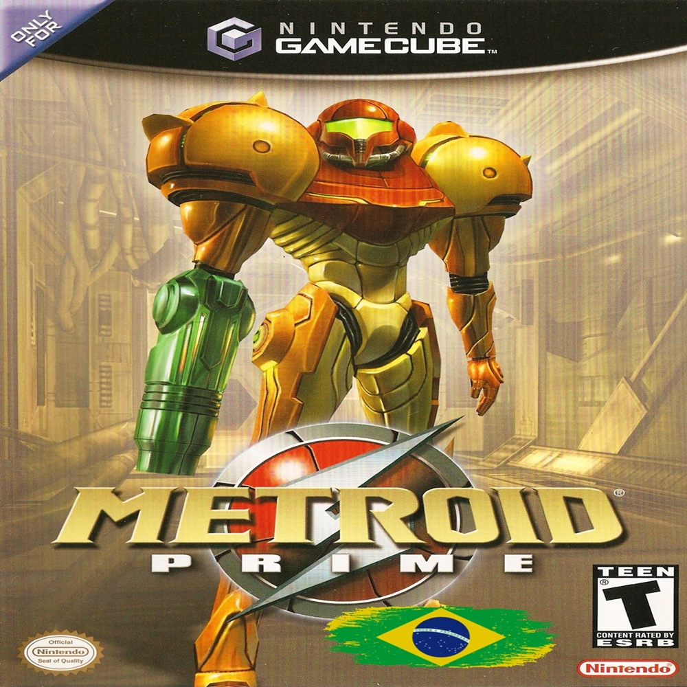 Metroid Prime Legendado em Português BR para Gamecube Desbloqueado Chip Xeno