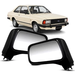 Par Retrovisor Externo Del Rey Corcel 2 Belina 1978 a 1988