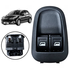 BOTÃO INTERRUPTOR VIDRO ELÉTRICO PEUGEOT 206 1998/2010