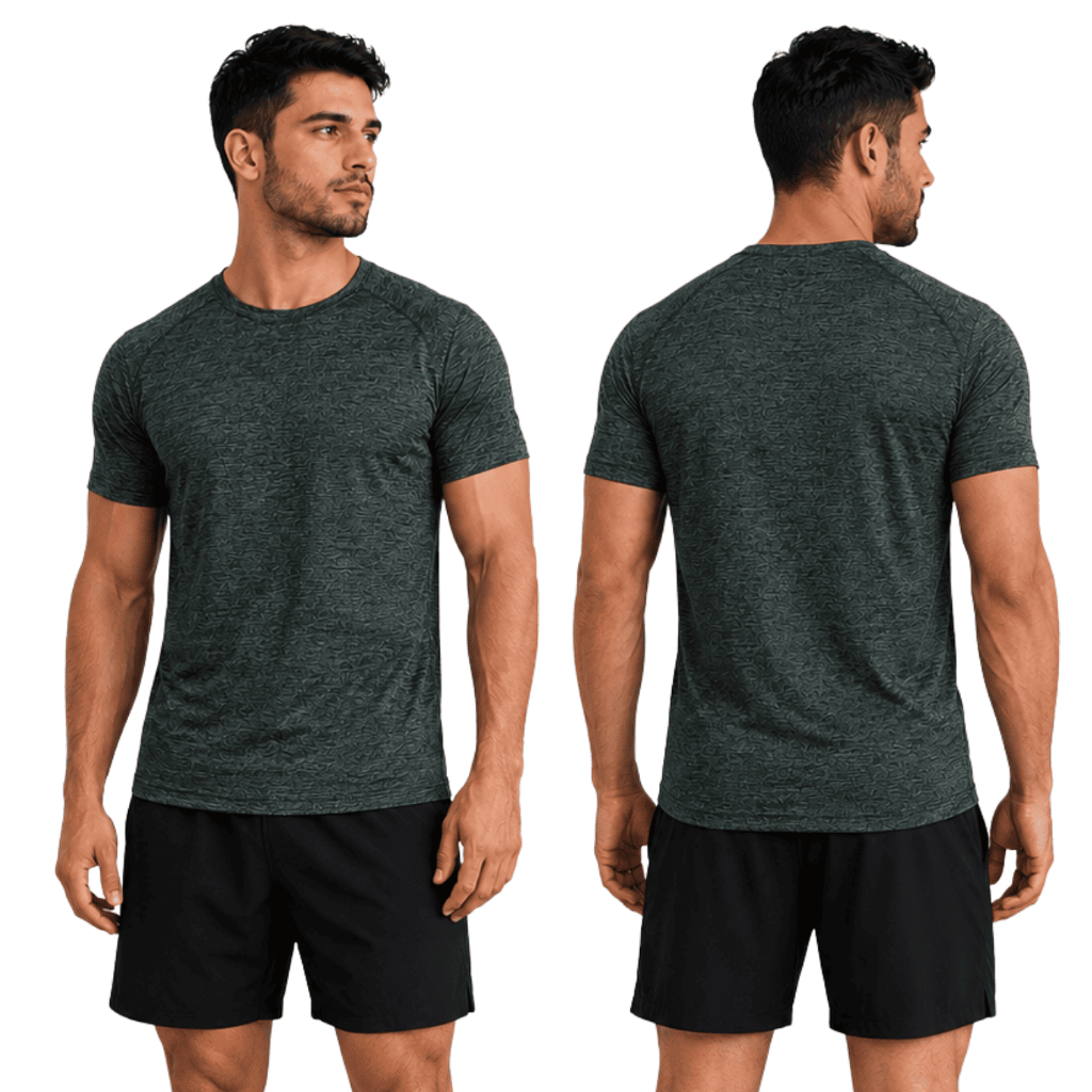 Camiseta Masculina Dry Fit para Academia Fitness Esportiva Tactel Treino Corrida Caminhada Confortável P ao GG