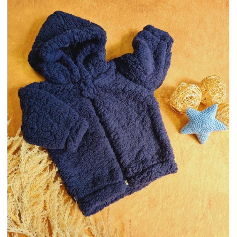 CASACO TEDDY INFANTIL RN,P,M,G,1,2,3 — imagem 2 de 2