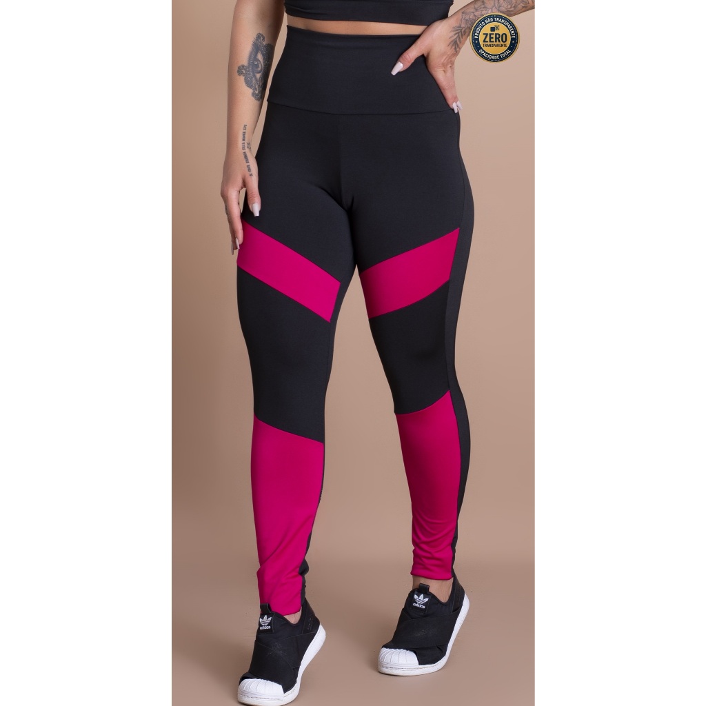Calça Legging Fitness Academia Feminina ZERO TRANSPARÊNCIA