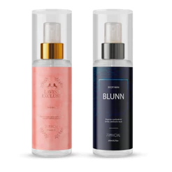 KIT BODY SPLASH LAVINE EXCLUSIF FEMININO + BLUNN MASCULINO 200ML BY PRIMACIAL
