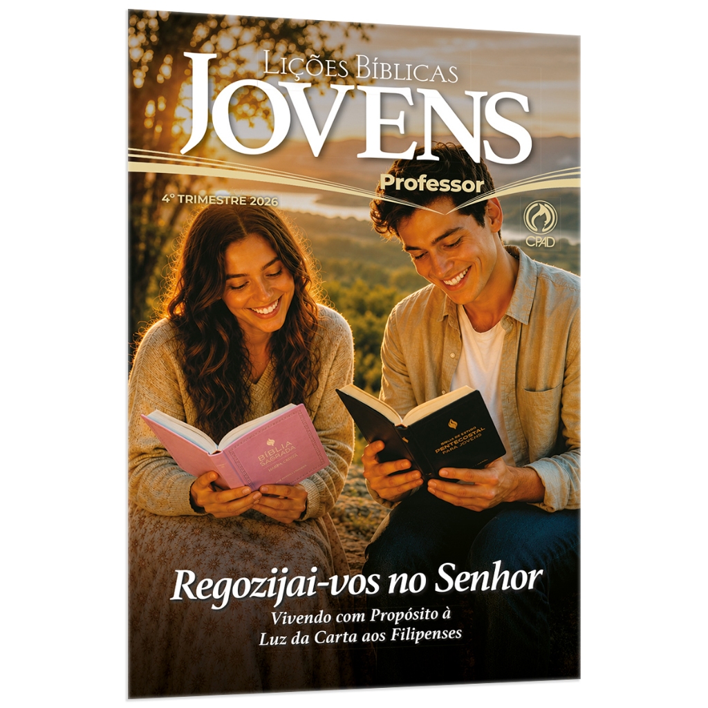 Revista - Lições Bíblicas Jovens Professor 4° Trimestre 2026