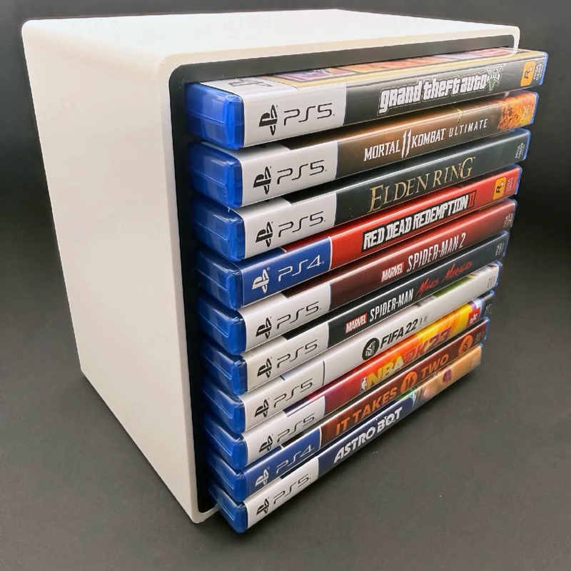 Games Vertical Suporte Organizador para Jogos PS4 e PS5 - Porta Games Vertical