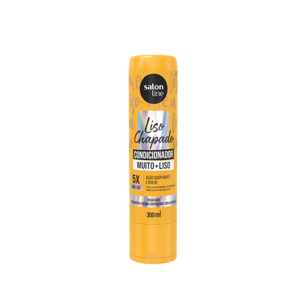 Condicionador Meu Liso Muito + Liso Salon Line 300ml