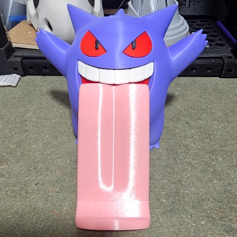 Suporte para smartphone tipo gengar